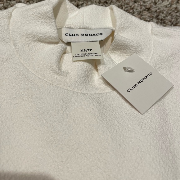 Club Monaco Mock Neck Tee - Picture 6 of 11